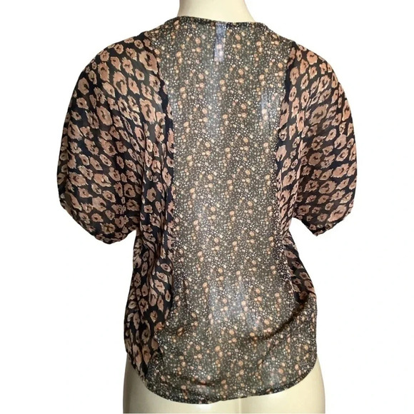 Xhilaration Animal Print Crop Top Size Small (Preowned) - Picture 5 of 6